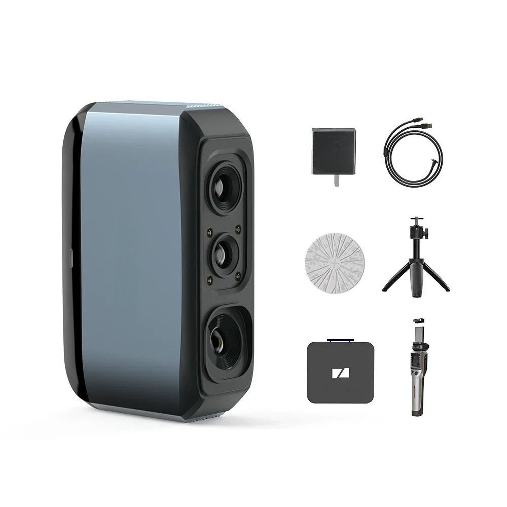 Handheld 3D Scanner High Precision - Scanner 3D Portátil de Luz Azul