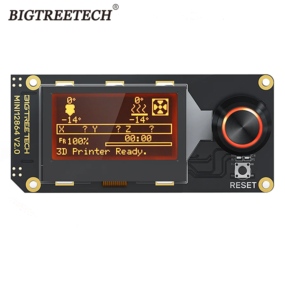Skr Mini E3 - Bigtreetech mini 12864 v2.0 tela lcd