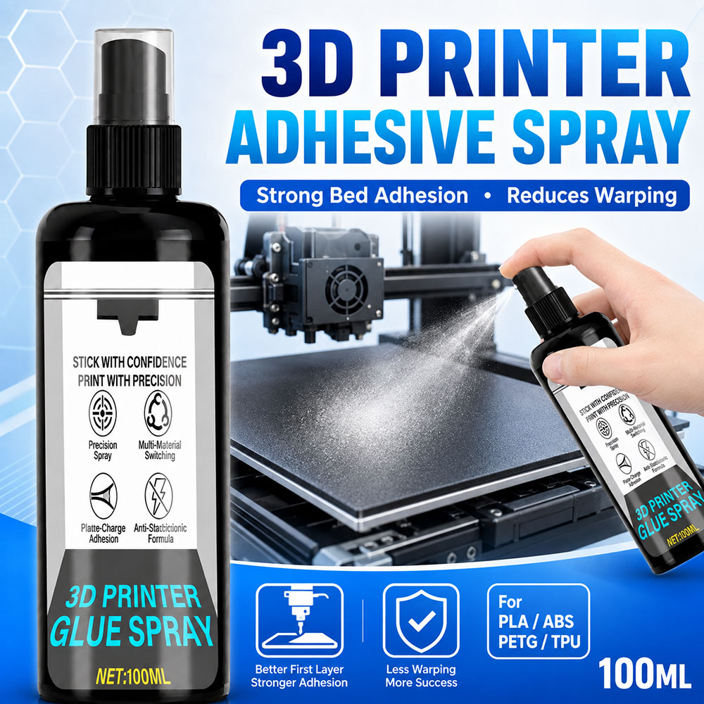 Abs Filament - Adesivo em Spray Forte para Impressora