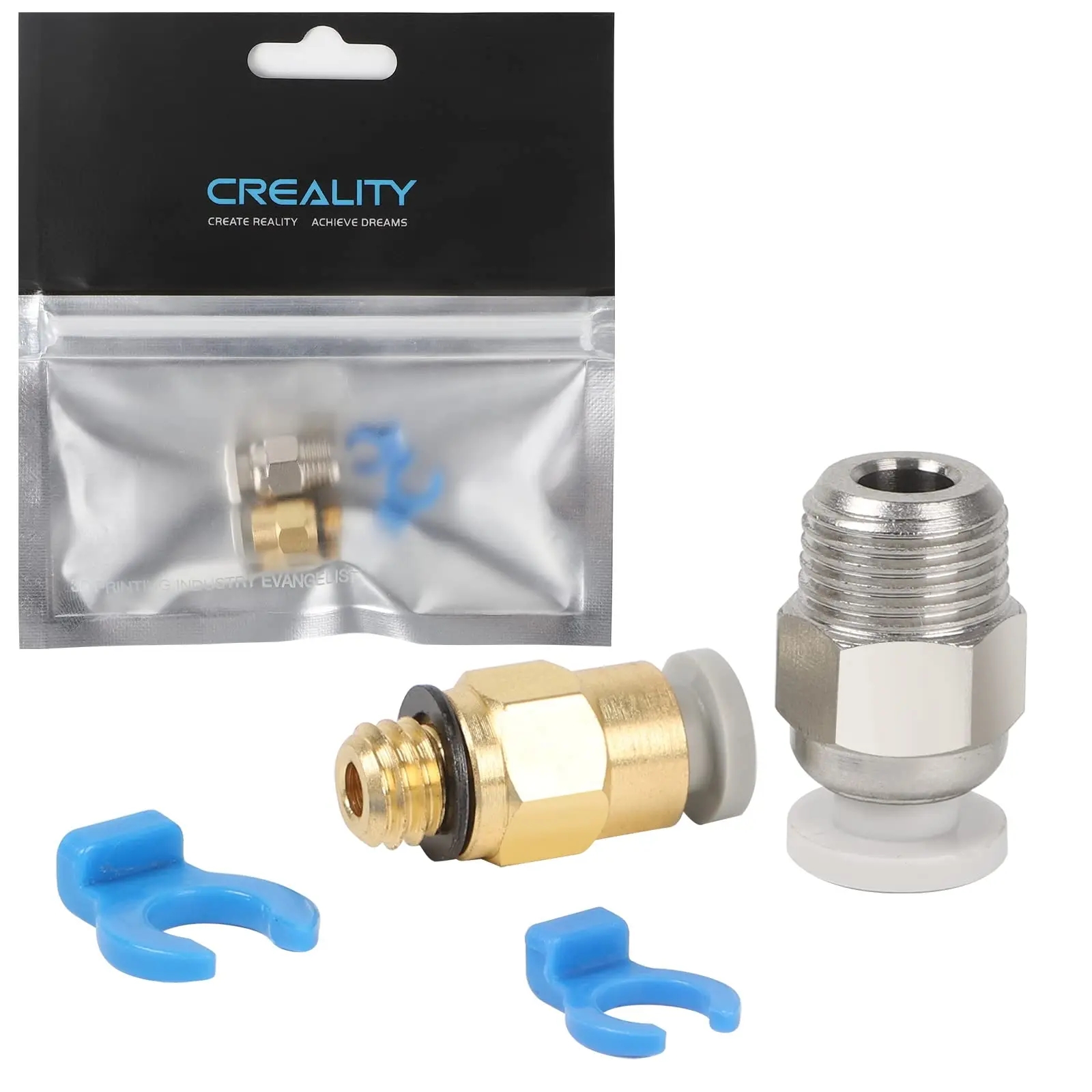 Bowden Tube - Conector Pneumático Creality Oficial PC4-M6 e