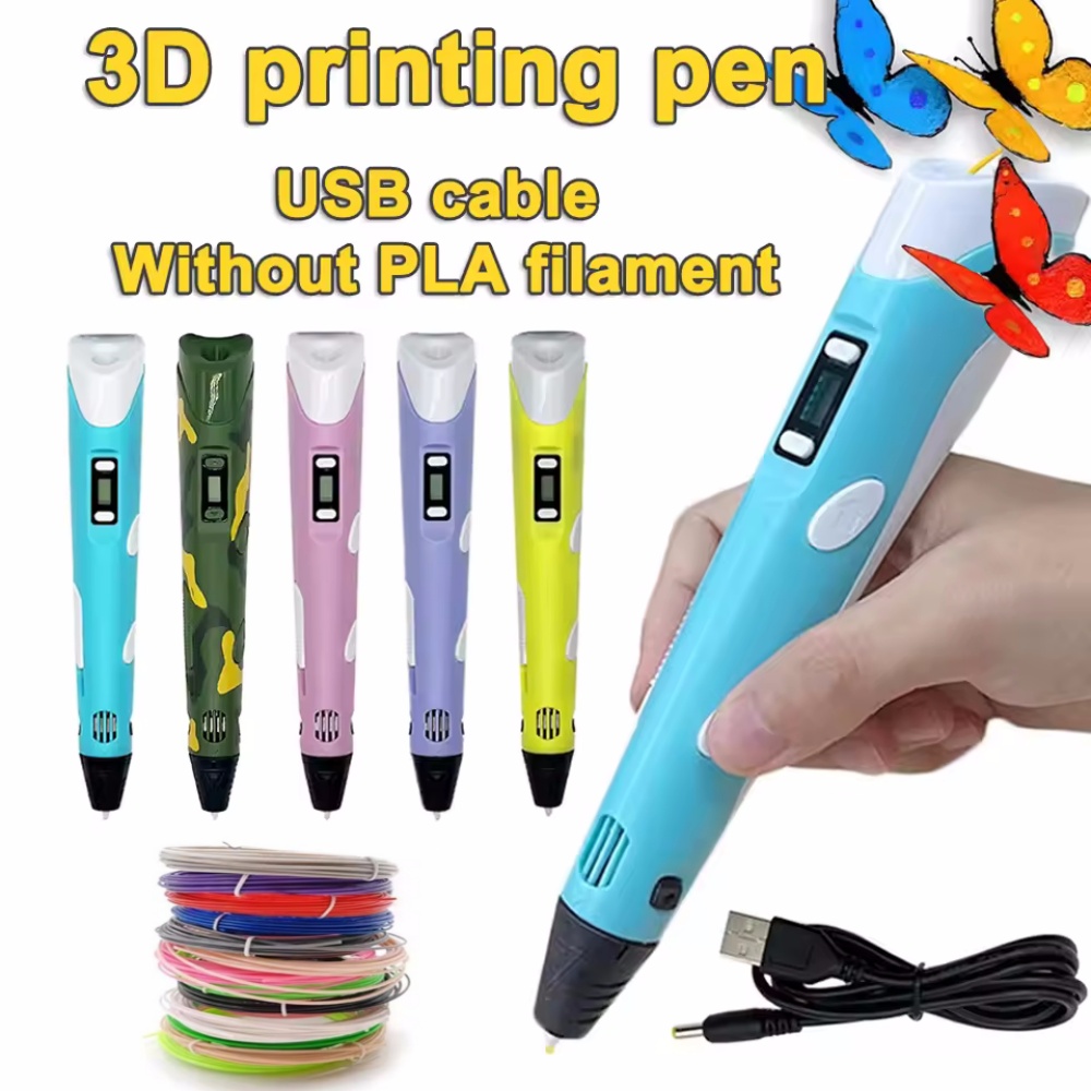 Pla Filament - Caneta 3d para crianças, caneta de