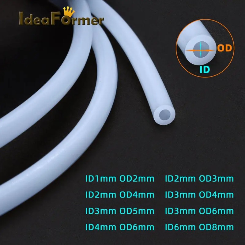 Bowden Tube - Tubo ptfe de 1m, 1mm 2mm