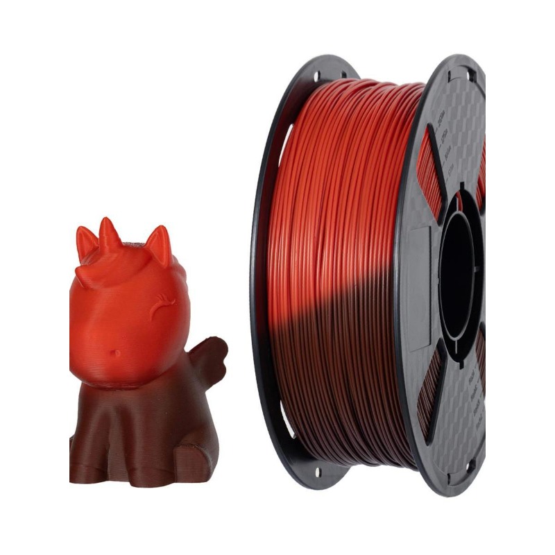 Pla Filament - Filamento de Chocolate 3D Termocrômico Vermelho