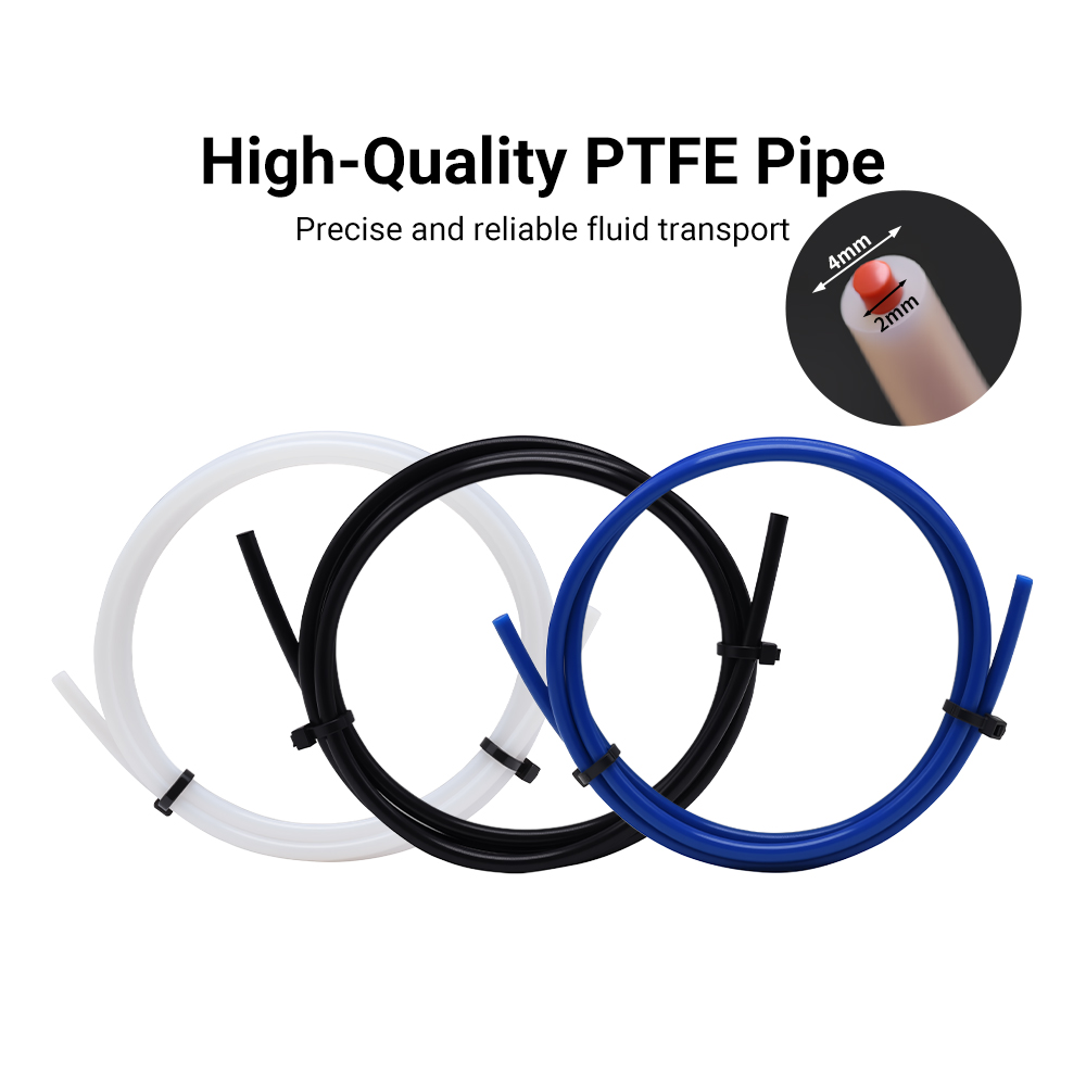 Petg Filament - Tubo ptfe de 1m, 2x4mm, extrusora