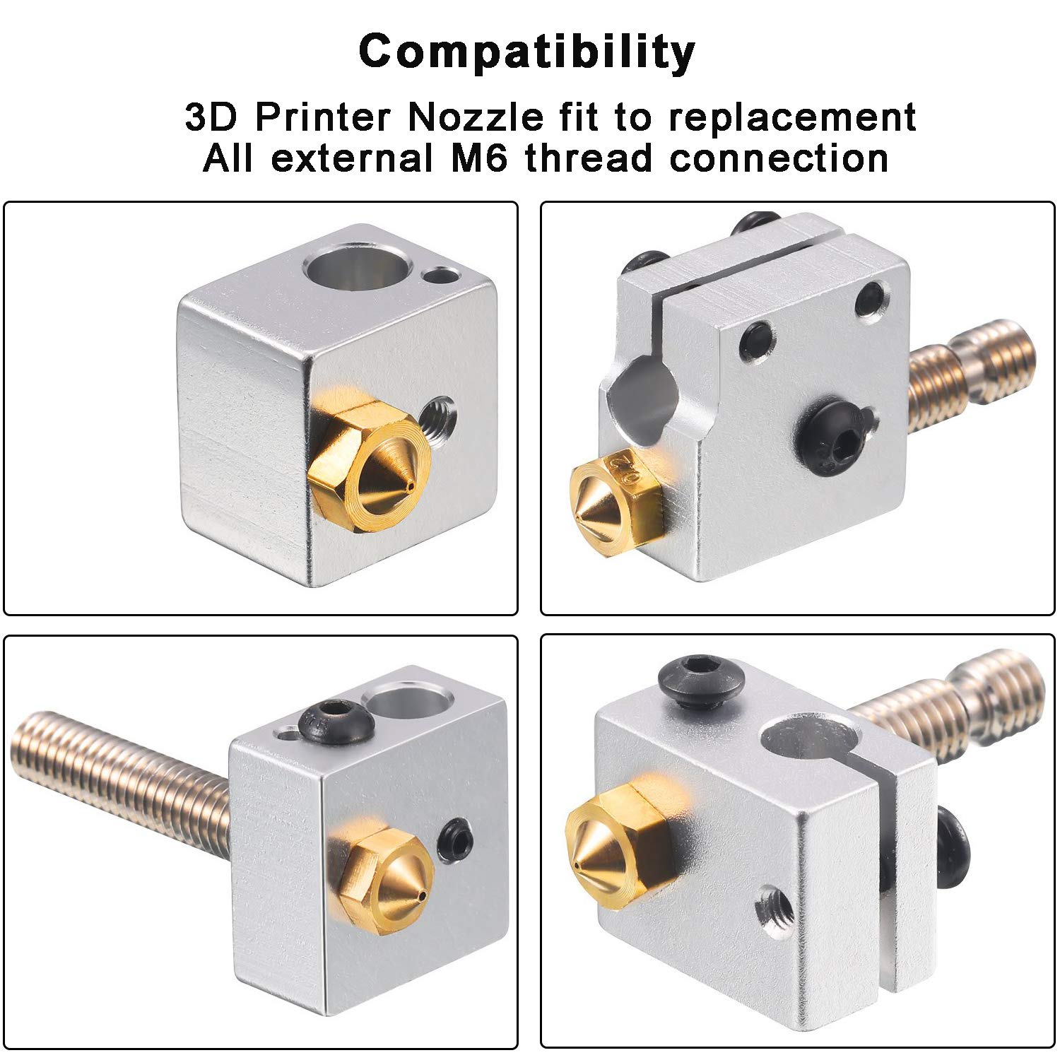 Bicos de Latão de 0,4mm para I - Hotend 0.4Mm avaliação e preço