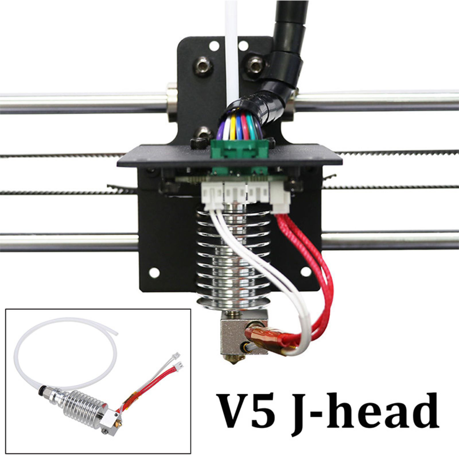 Kit Hotend V5 J-Head 0.4mm 12V - Hotend 0.4Mm avaliação e preço
