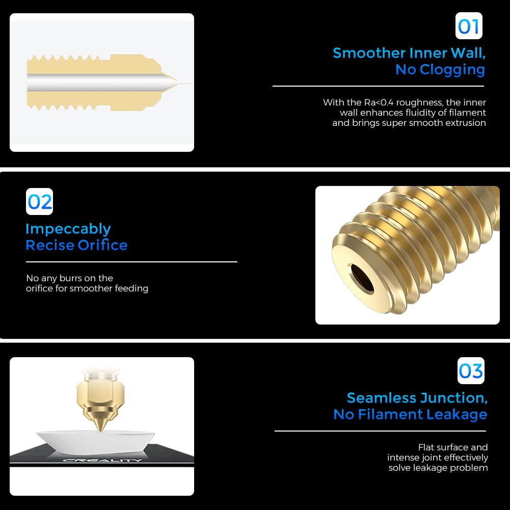 Bicos oficiais Creality Ender  - Hotend 0.4Mm avaliação e preço