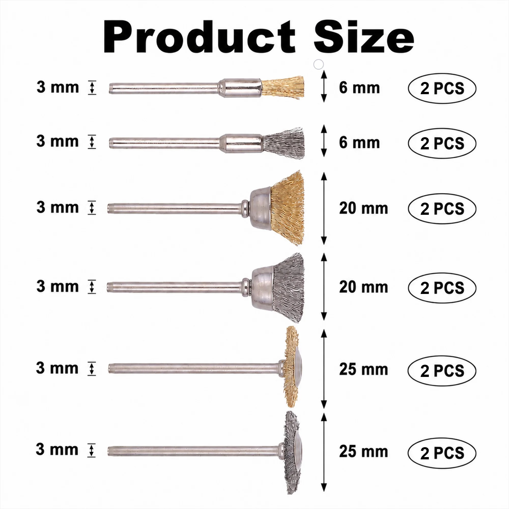 Conjunto de 12 Escovas de Latã - Nozzle Brass avaliação e preço