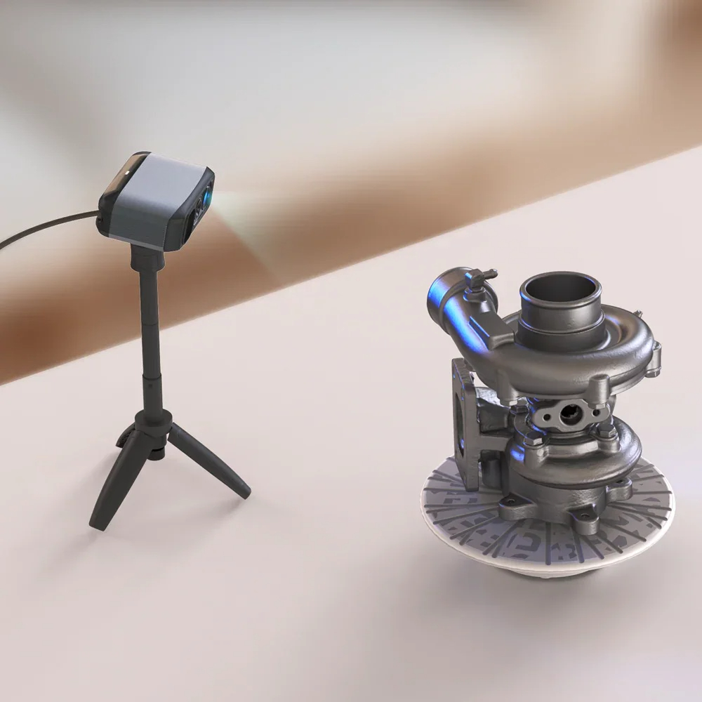 Scanner 3D Portátil de Luz Azu - Handheld 3D Scanner High Precision avaliação e preço