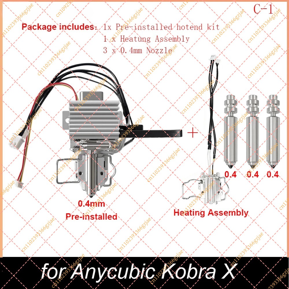 Kit Hotend Pré-Instalado de 0. - Hotend 0.4Mm avaliação e preço