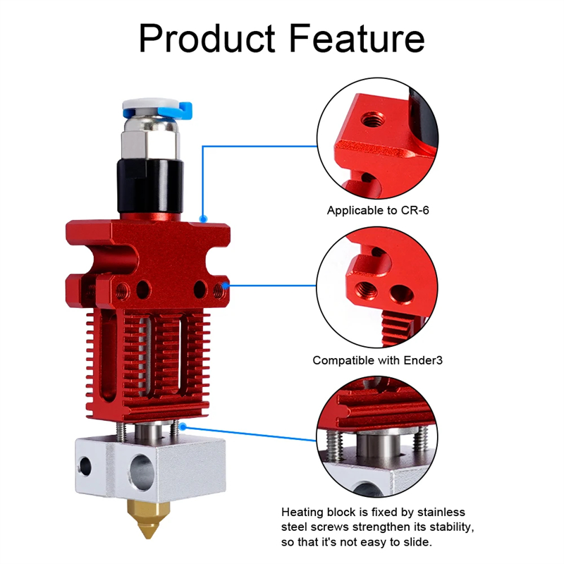 Peças de impressora 3d cr6 se  - Direct Drive Extruder avaliação e preço