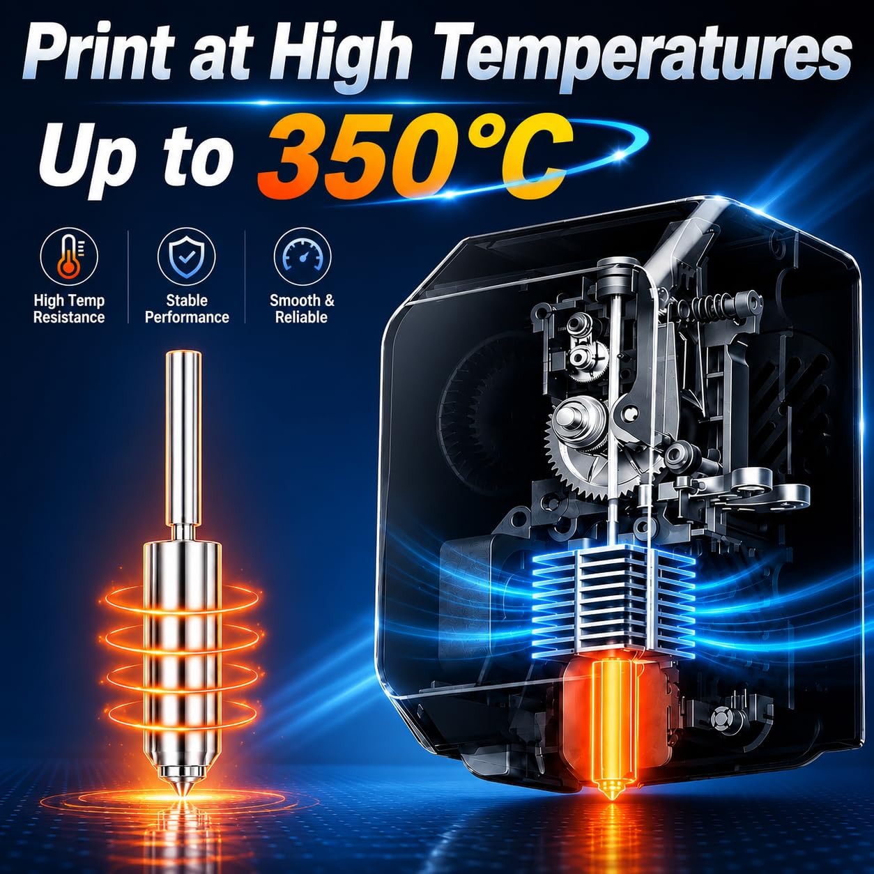 Bicos de Aço Temperado para An - Hotend 0.4Mm avaliação e preço