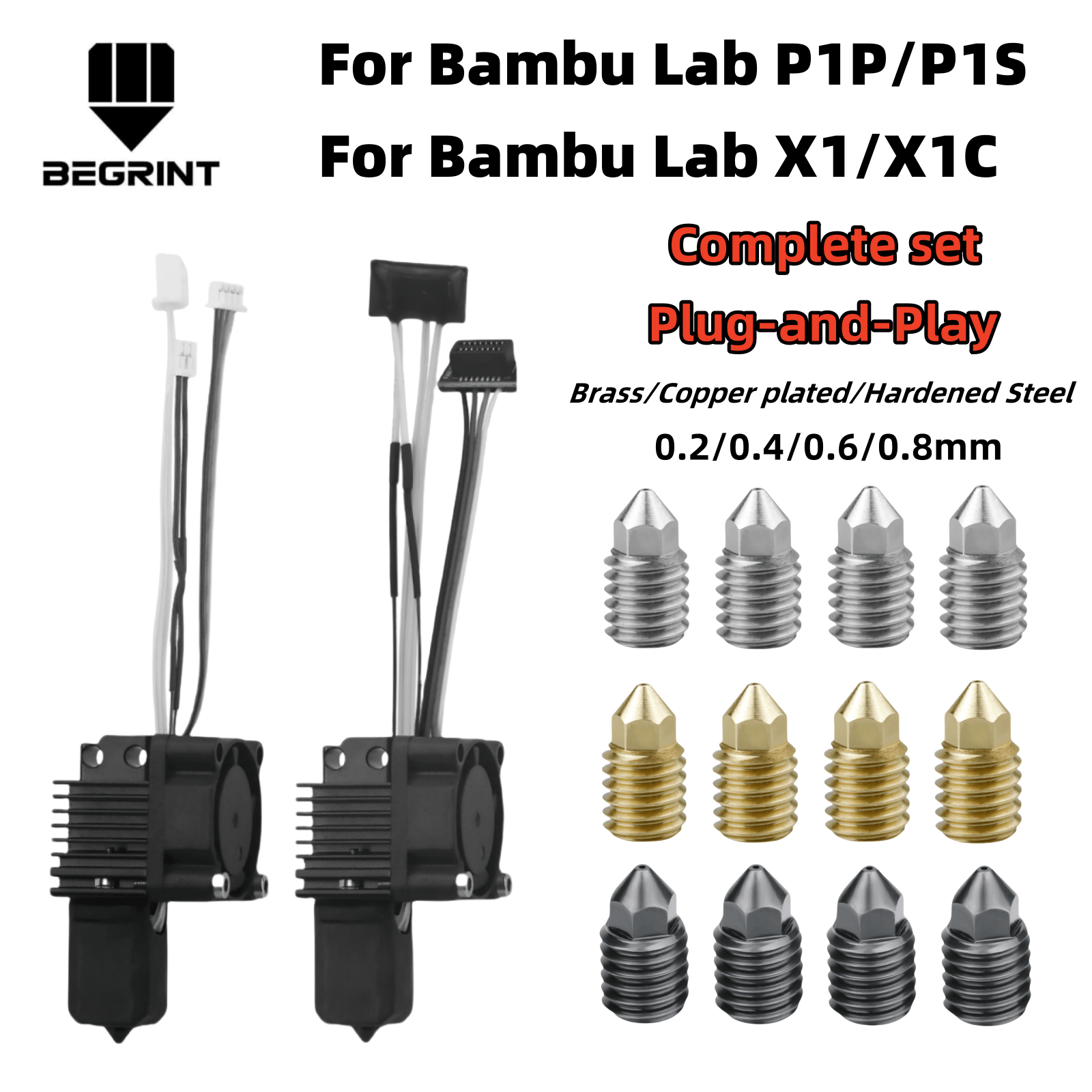 Cabeça de impressão completa h - Hotend 0.4Mm avaliação e preço