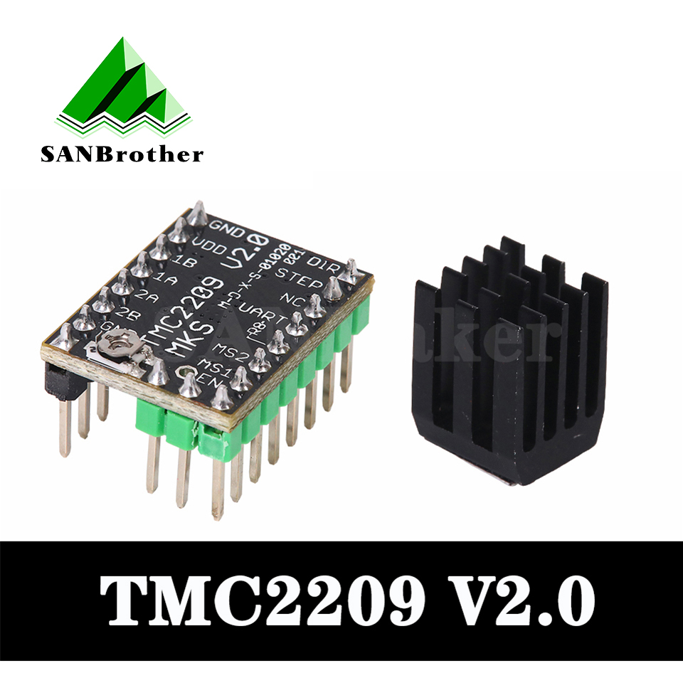 Mks tmc2209 2209 stepper motor - Mks Sgen avaliação e preço