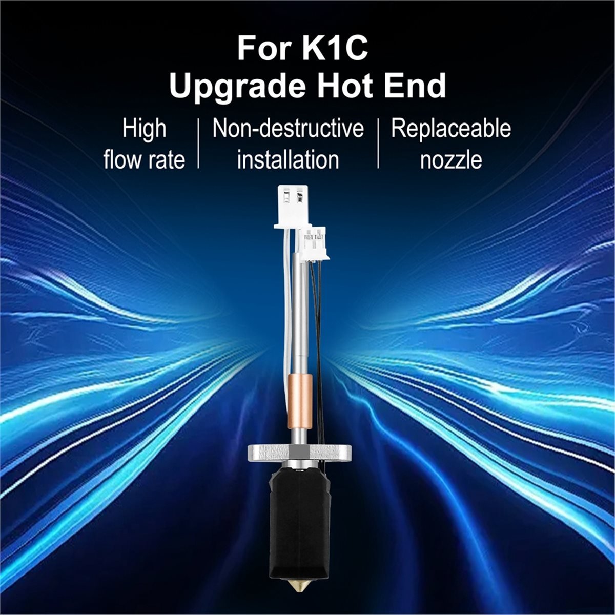 Atualizar kit hotend para k1c  - Hotend 0.4Mm avaliação e preço