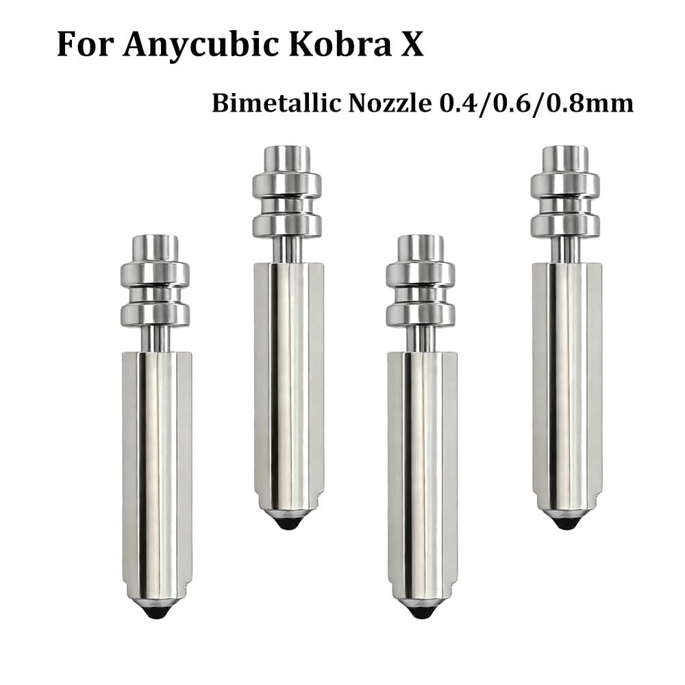 Para Anycubic Kobra X: Bicos B - Hotend 0.4Mm avaliação e preço