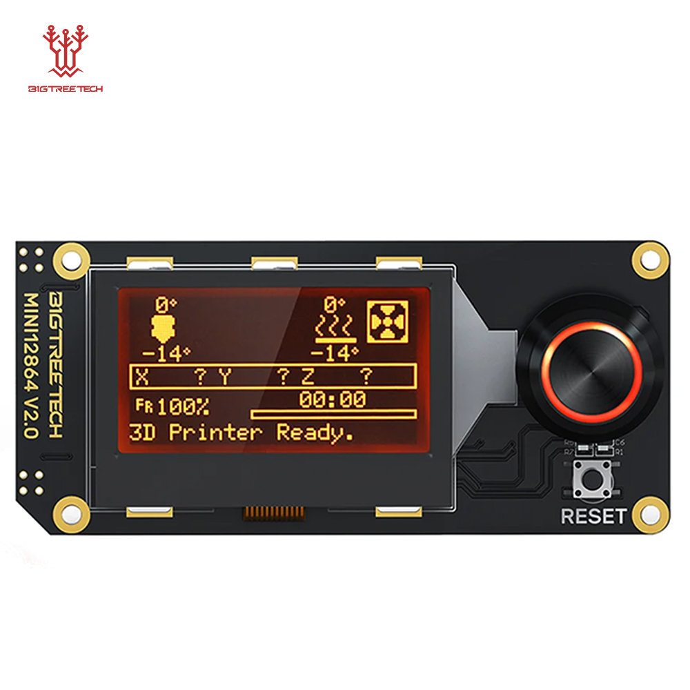 Bigtreetech mini 12864 v2.0 te - Skr Mini E3 avaliação e preço