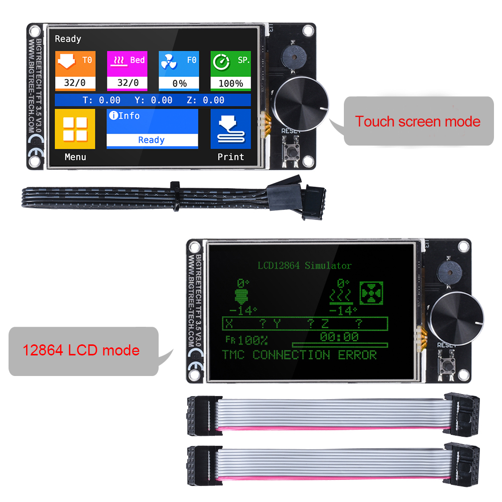 Bigtreetech tft35 v3.0 tela de - Skr Mini E3 avaliação e preço