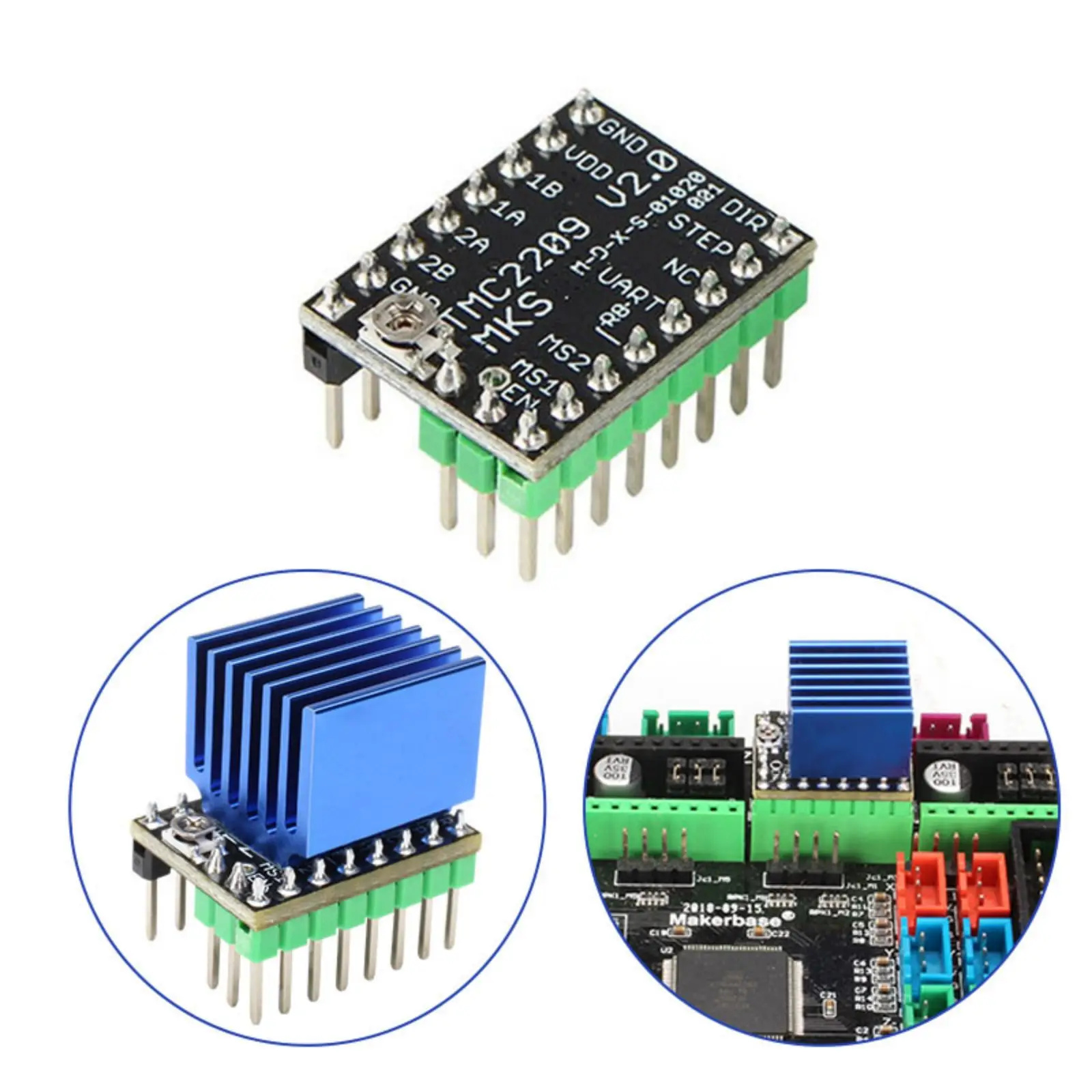 MKS TMC2209 Driver de motor de - Mks Sgen avaliação e preço